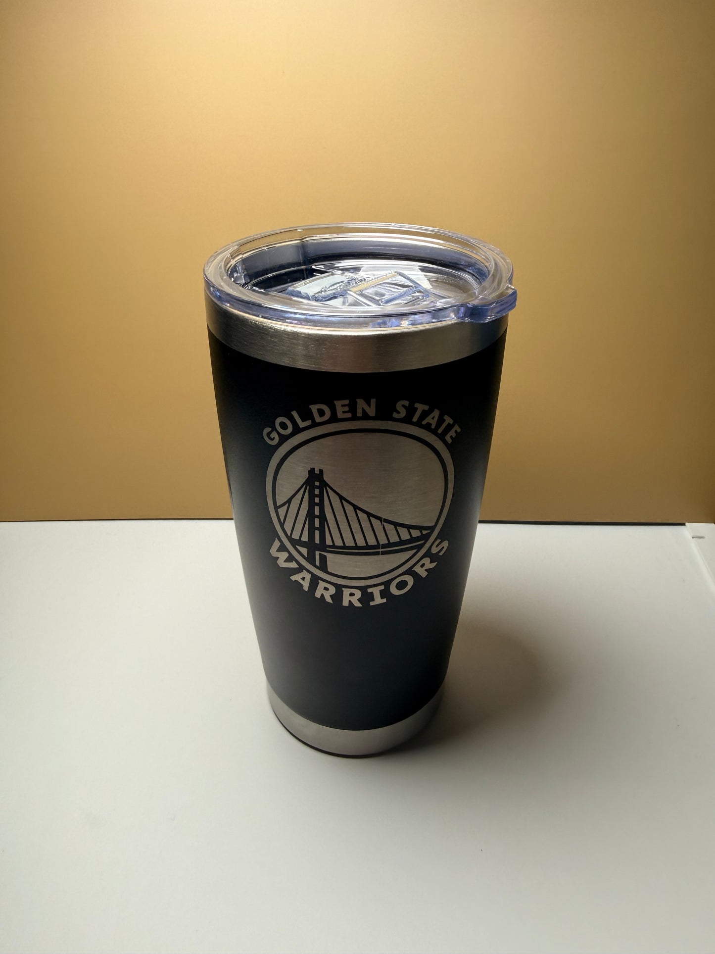 Golden State Warriors Engraved Tumbler