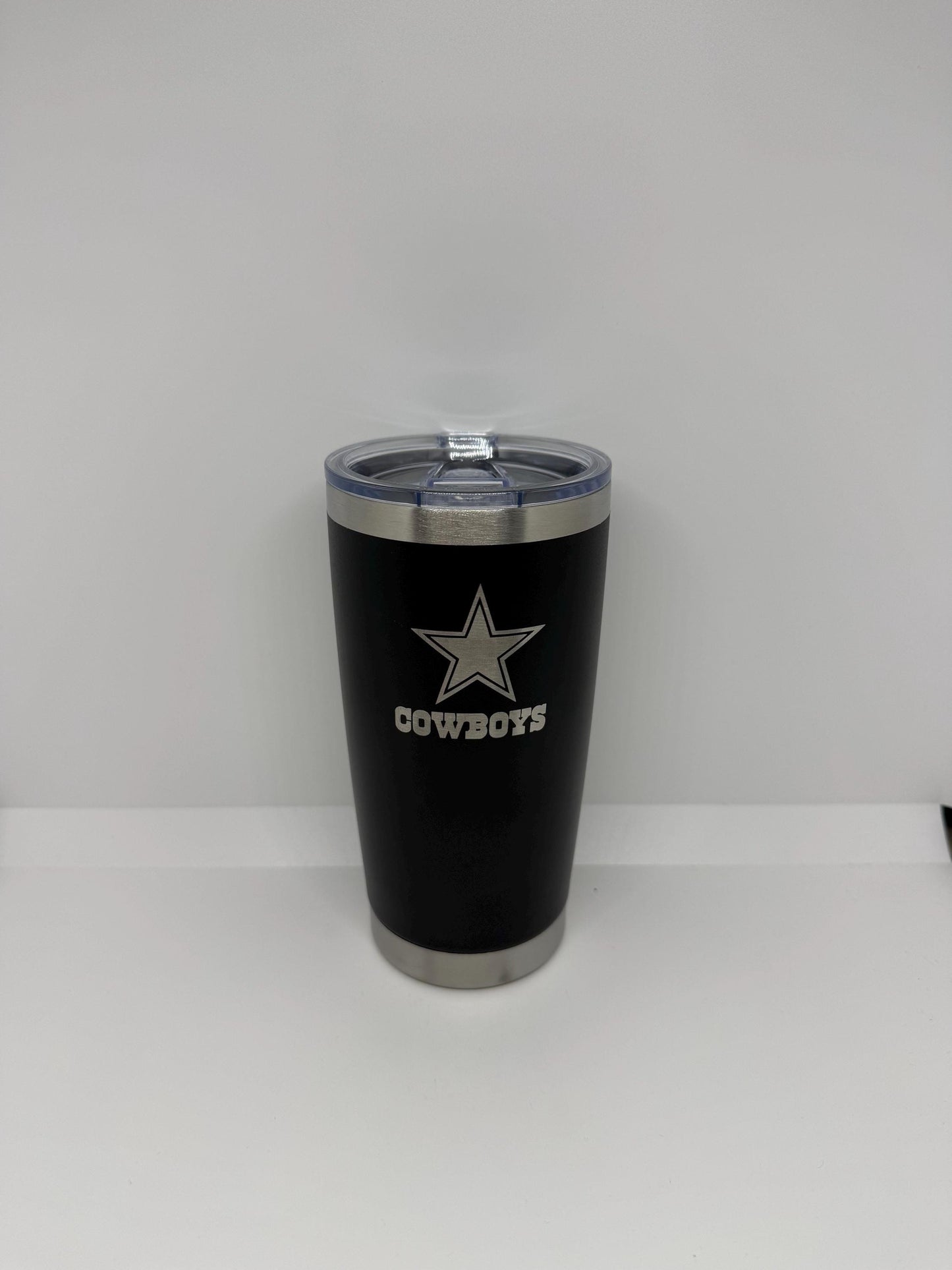 Custom Engraved Cowboys Tumbler: Dallas Football Fan Gift