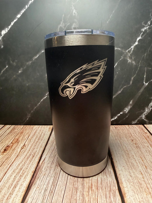 Eagles Tumbler: Philadelphia Football Fan Gift, Custom Drinkware