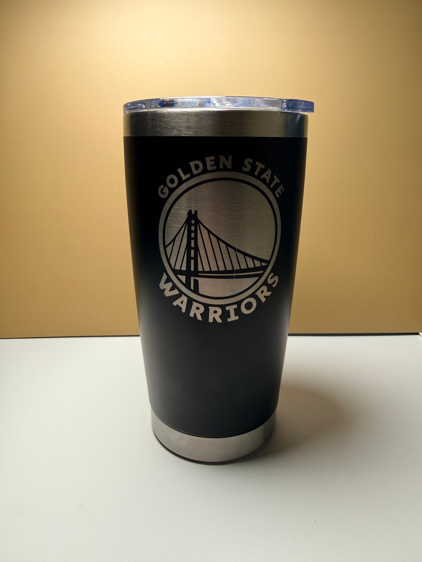 Golden State Warriors Engraved Tumbler