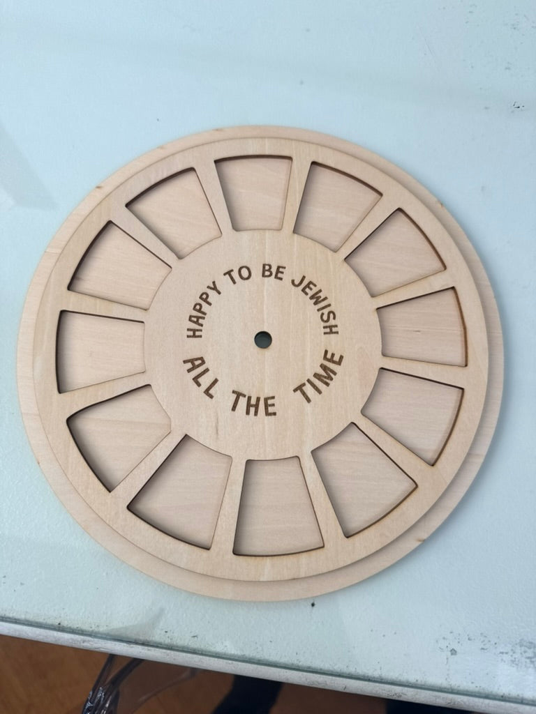 DIY Custom Photo Clock Kit – Engraved Wooden Clock Frame