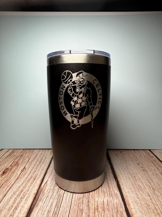 Boston Celtics Tumbler: NBA Basketball Fan Gift