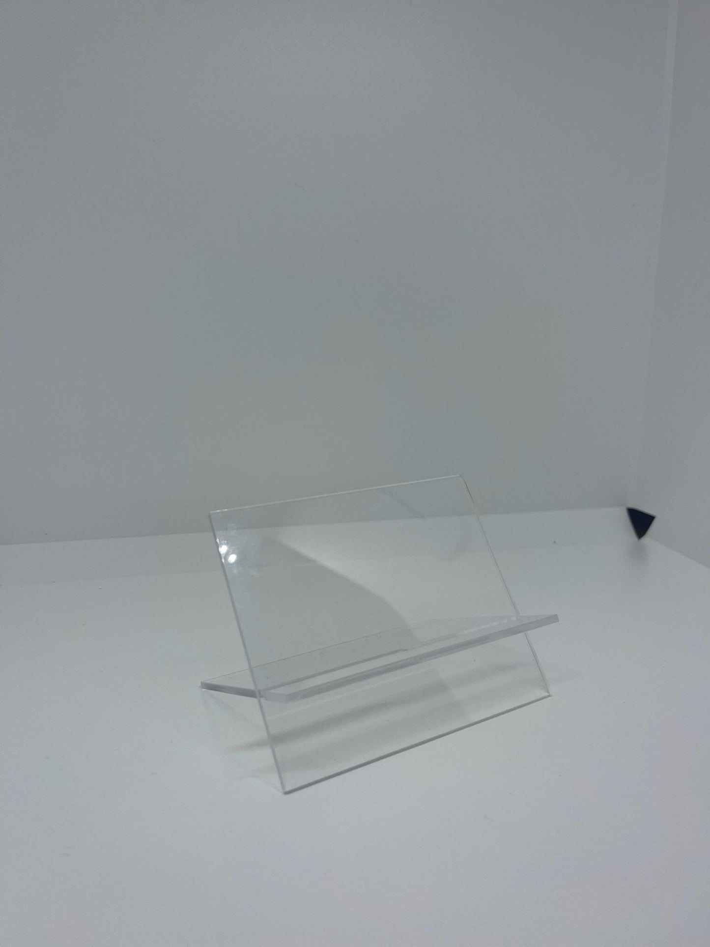Clear Acrylic Business Card Holder - Business Card Stand - Office Card Display - Desk Decor - Acrylic Card Holder - Office Decor