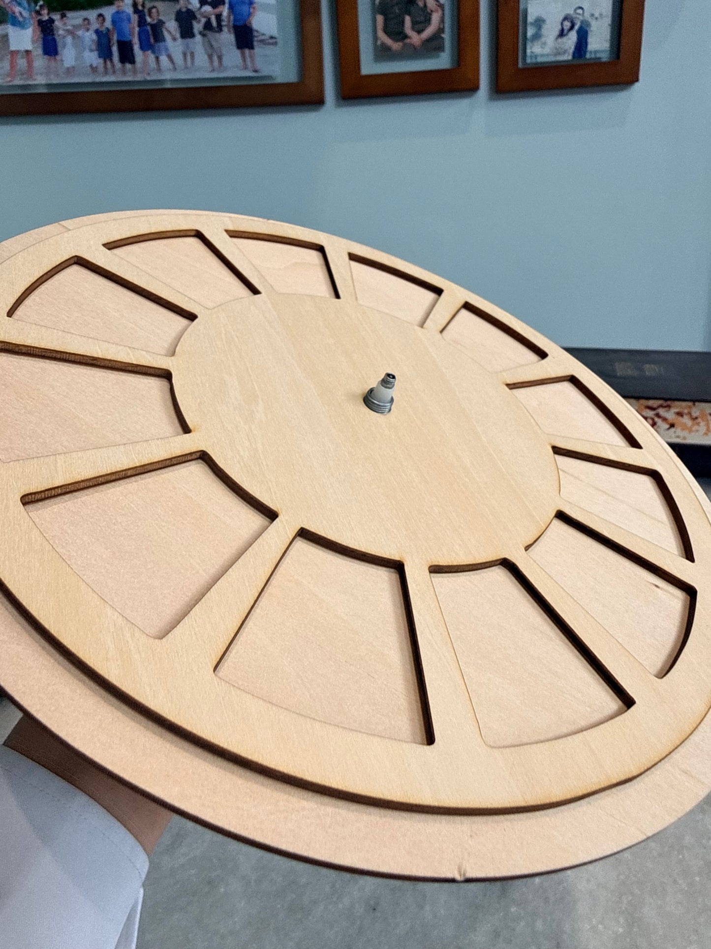 DIY Custom Photo Clock Kit – Engraved Wooden Clock Frame