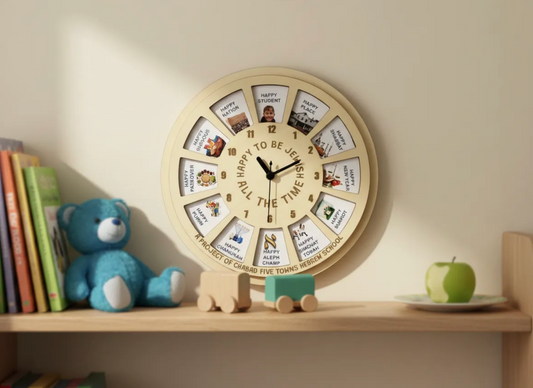 DIY Custom Photo Clock Kit – Engraved Wooden Clock Frame