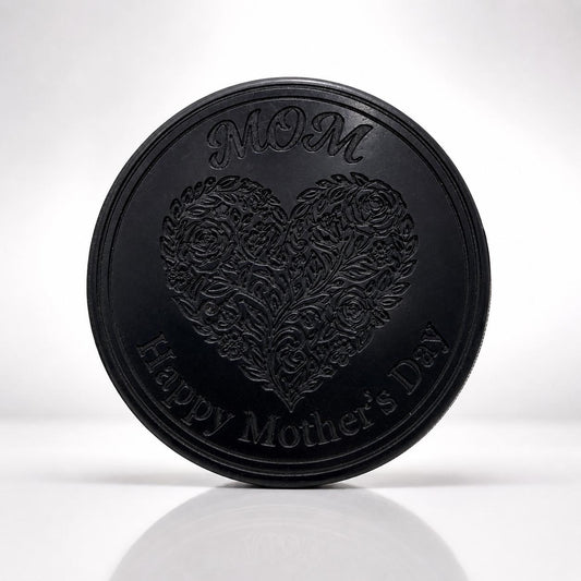 Mother's Day Hockey Puck Gift | Laser Engraved Hockey Puck for Mom | Gift for Hockey Mom | Unique Mom Gift | Sports Mom Gift